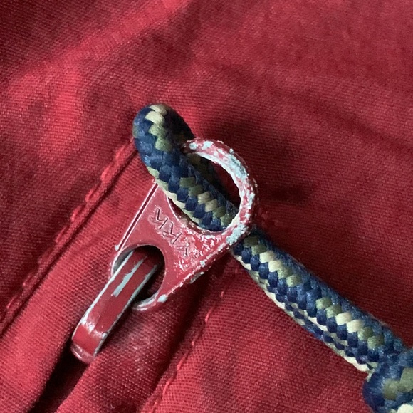 Mens 1980s MICROSOFT Computer Geek Vintage Columbia Brand Red WINDBREAKER Rare - Picture 14 of 16